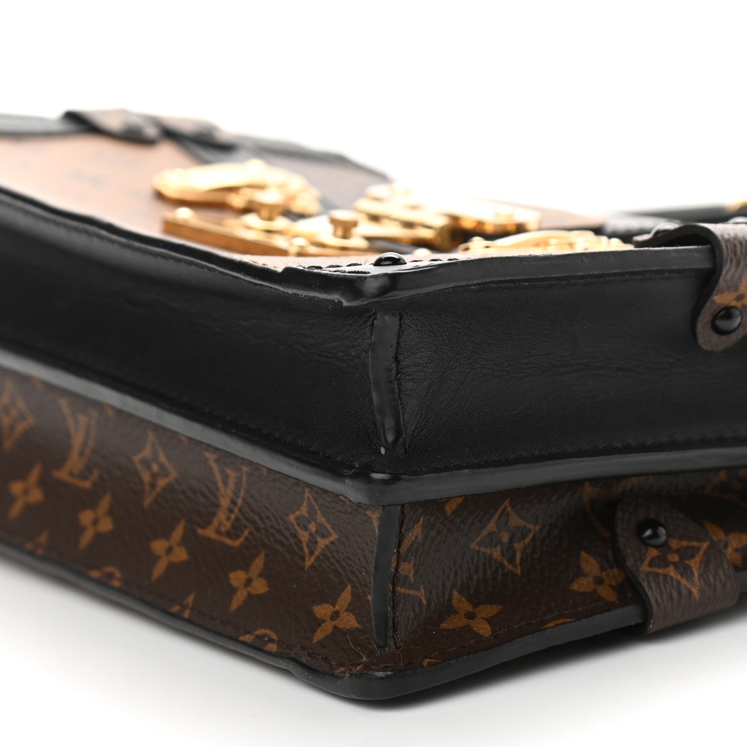Louis Vuitton Reverse Monogram Trunk Clutch 9 of 10