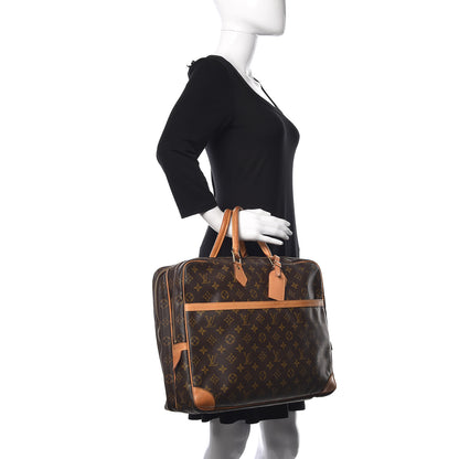 Louis Vuitton Monogram Porte-Documents Voyage Briefcase 2 Compartments 2 of 18