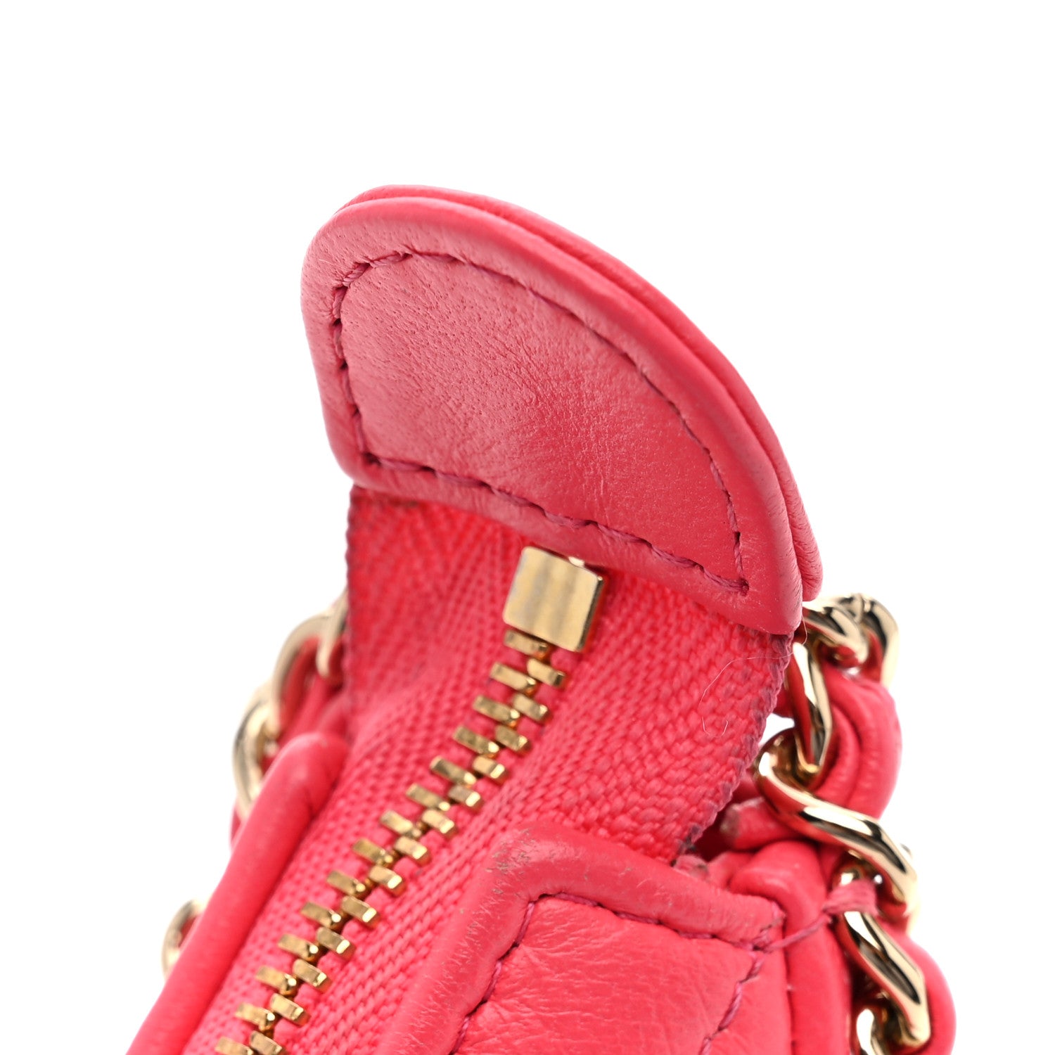 Chanel Lambskin Quilted Small Hobo Bag Pink 11 of 12