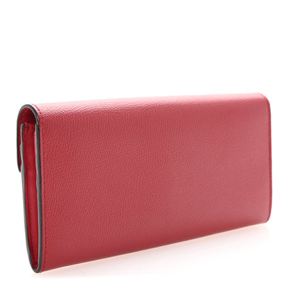 Fendi Vitello Cruise F is Fendi Continental Envelope Wallet Red 3 of 7