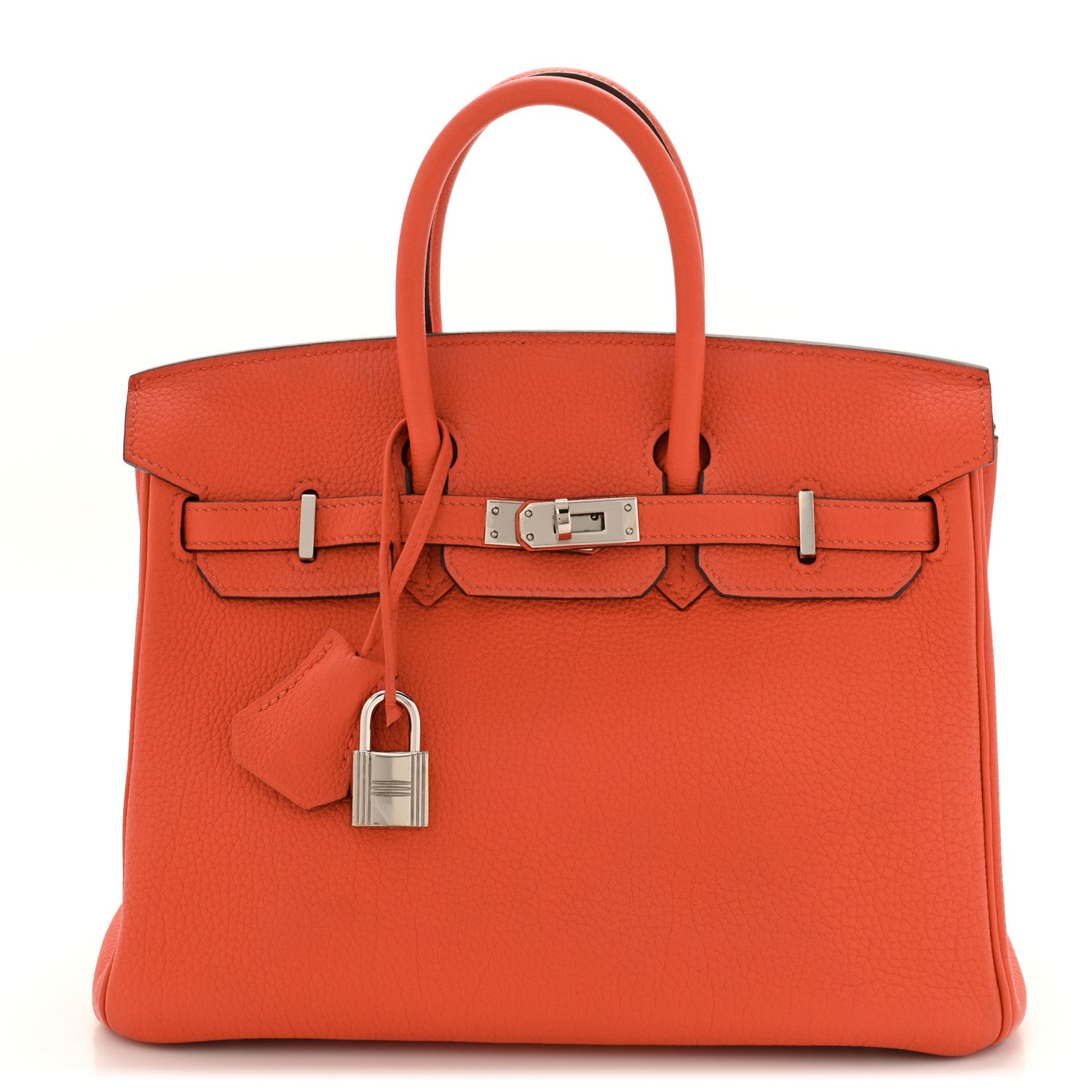 Hermes Togo Birkin 25 Orange Poppy 1 of 13