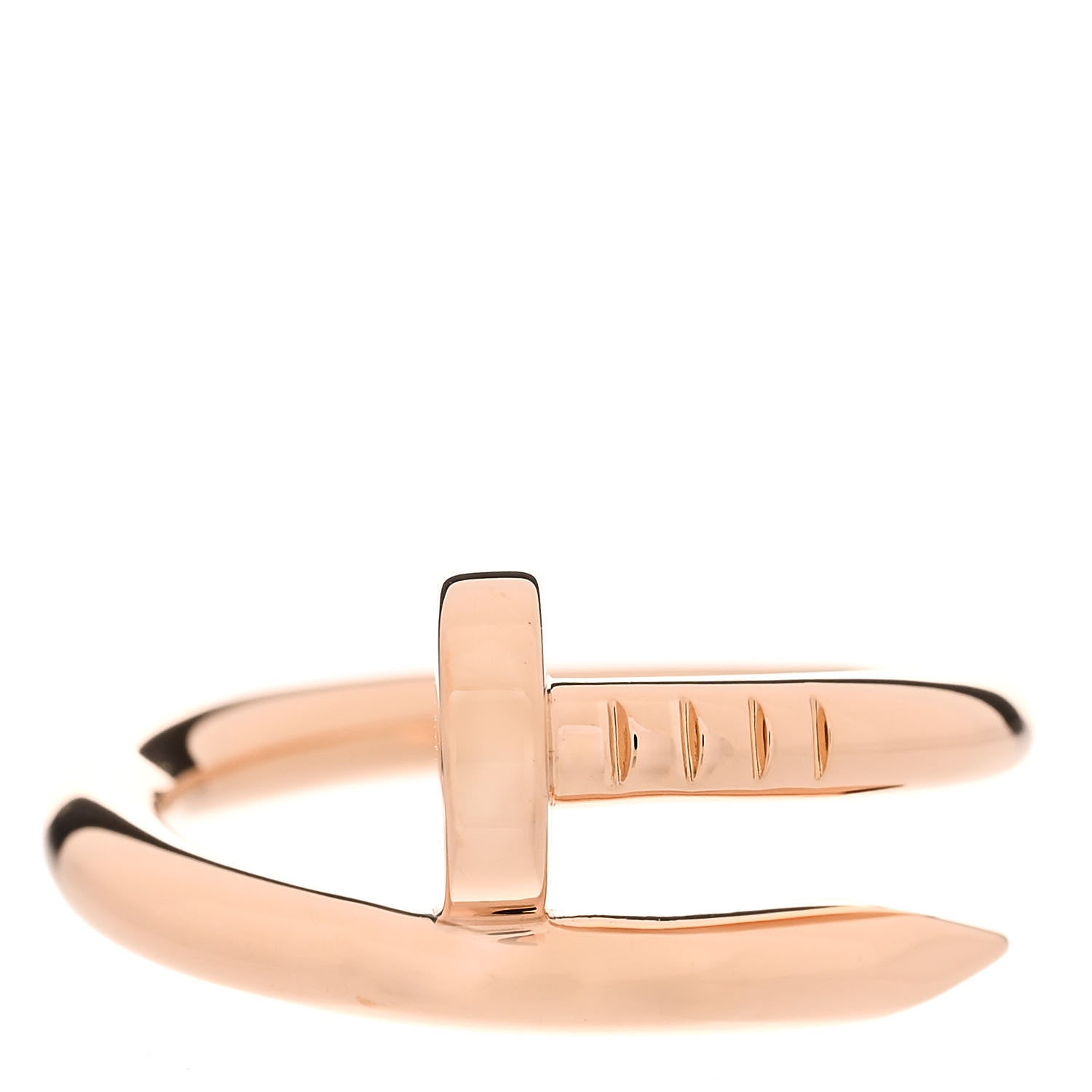 Cartier 18K Pink Gold Juste Un Clou Ring 50 5.25 1 of 5