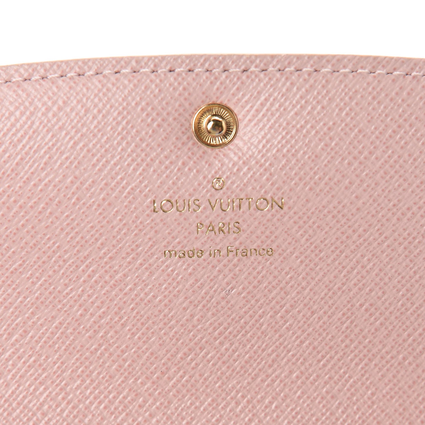 Damier Azur Emilie Wallet Rose Ballerine