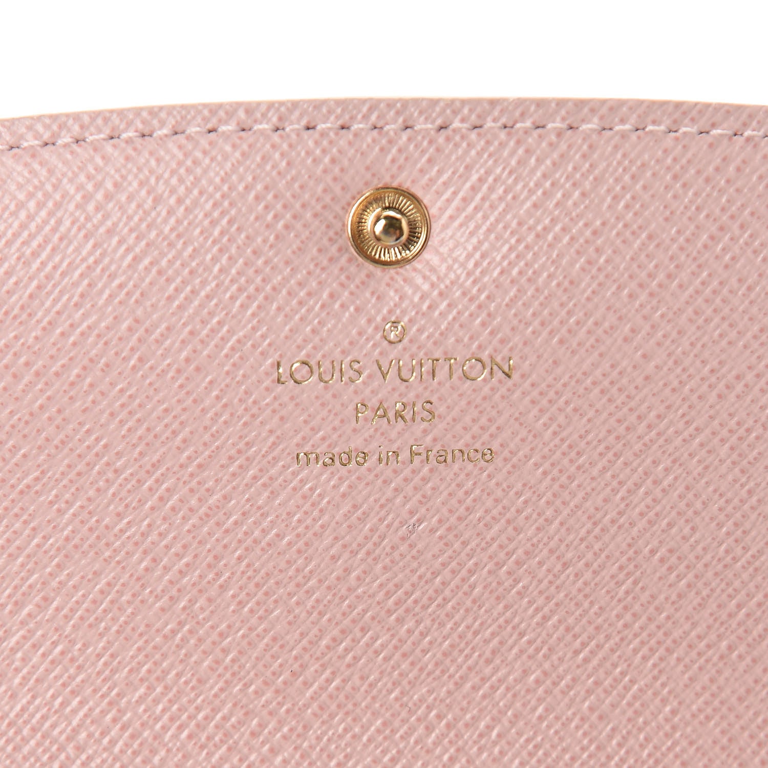 Louis Vuitton Damier Azur Emilie Wallet Rose Ballerine 6 of 7
