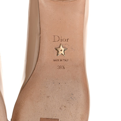 Christian Dior Patent Calfskin C'est Dior Ballet Flats 38.5 Chair 6 of 10