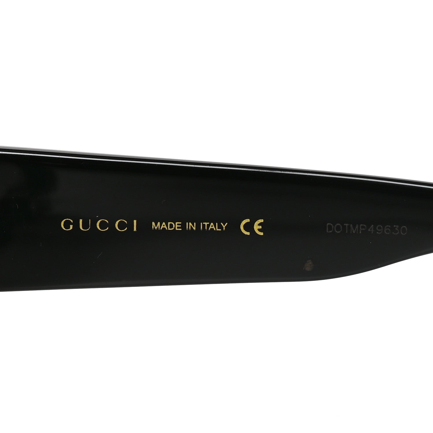 Gucci Acetate Square Frame Sunglasses GG0083S Glitter Red Black Green 5 of 7