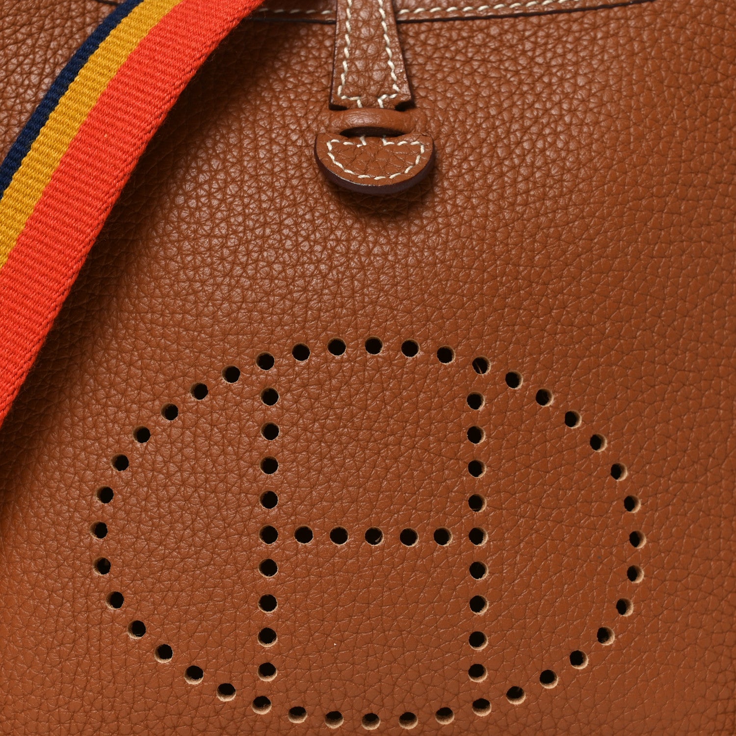 Hermes Taurillon Clemence Amazone Evelyne TPM Gold 8 of 10