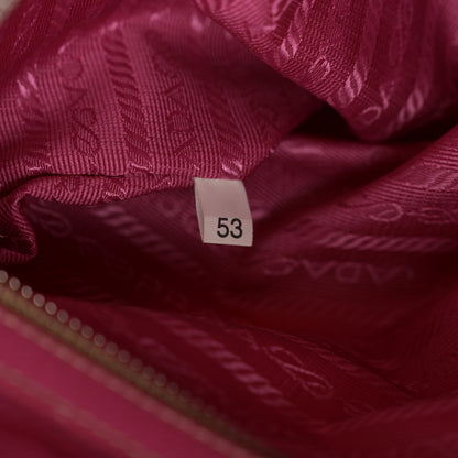 Prada Canvas Canapa St. Soho Bowler Bag Lacca 7 of 15