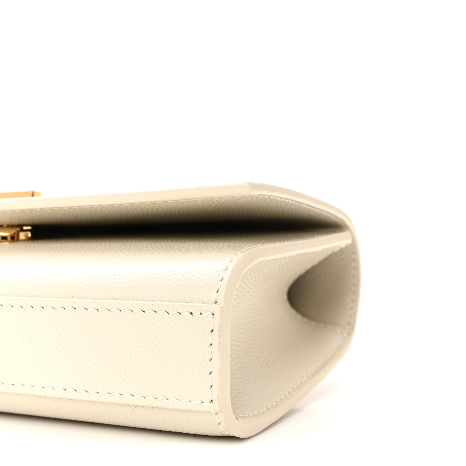 Saint Laurent Grain De Poudre Monogram Kate Belt Bag Crema Soft 17 of 17
