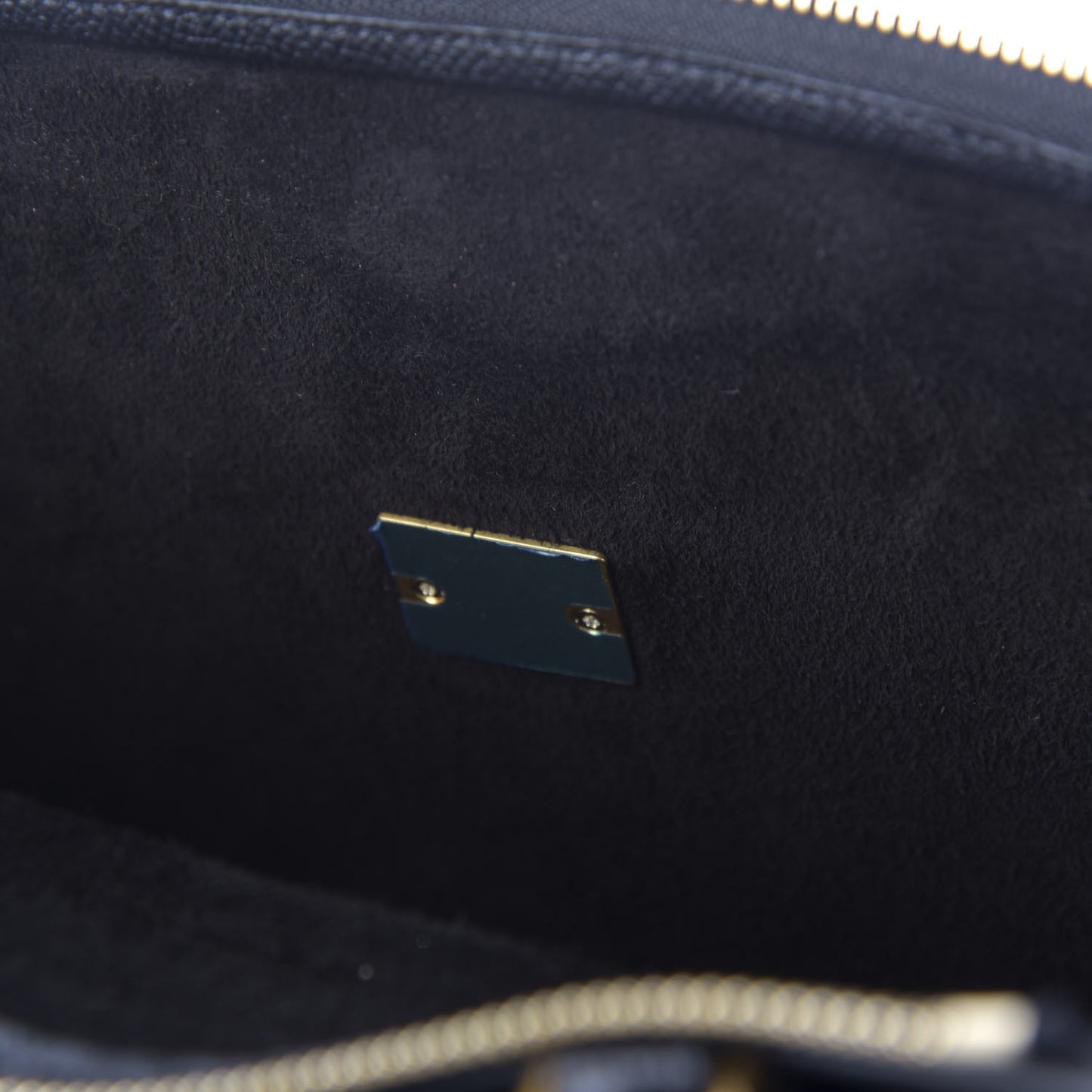 Baby Grained Calfskin Mini Belt Bag Black