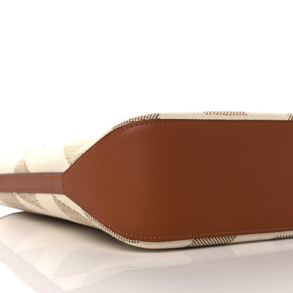 Hermes Swift Toile H Cabas H En Biais 27 Ecru Naturel Gold 8 of 10