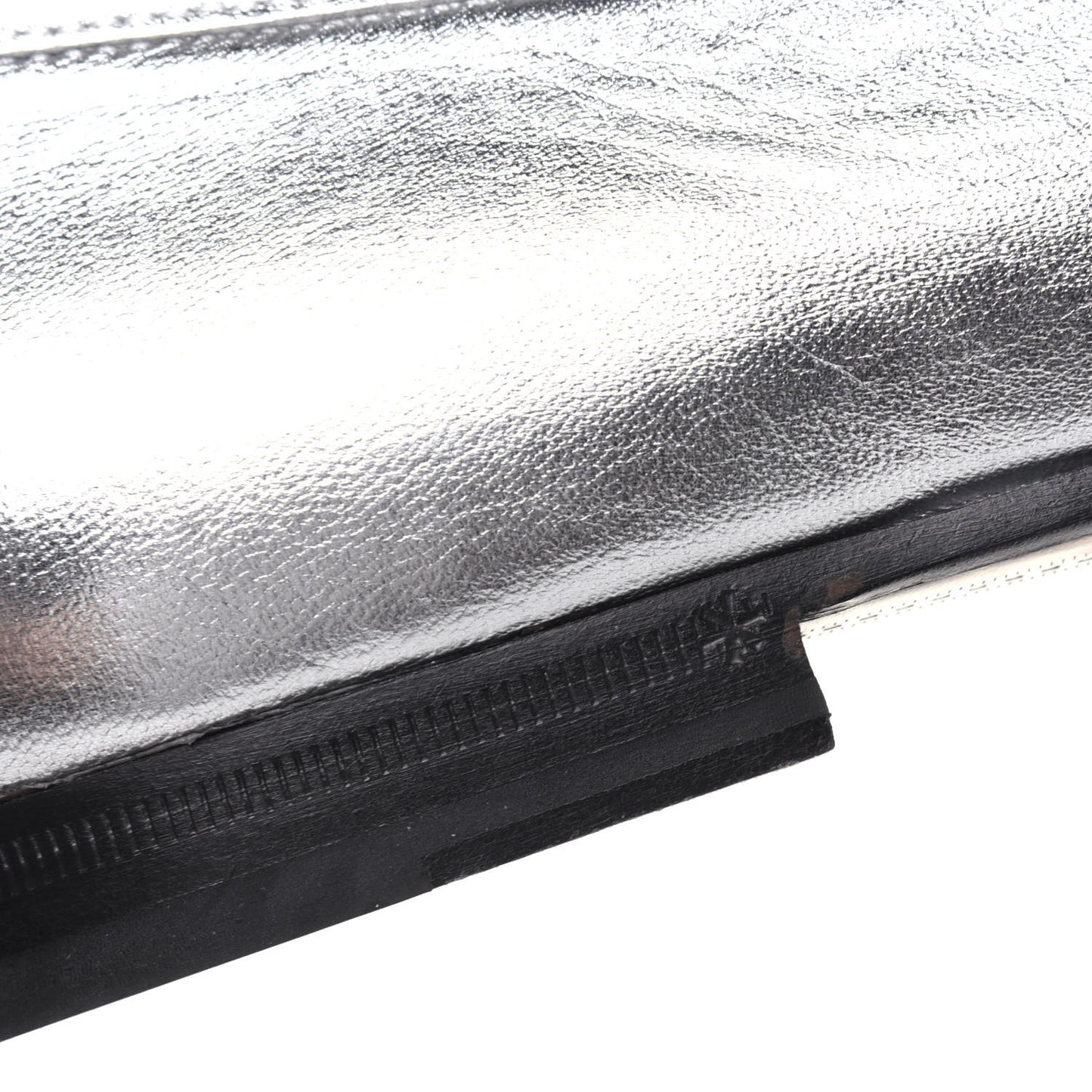 Metallic Nappa Womens Jordaan Loafers 39.5 Argento
