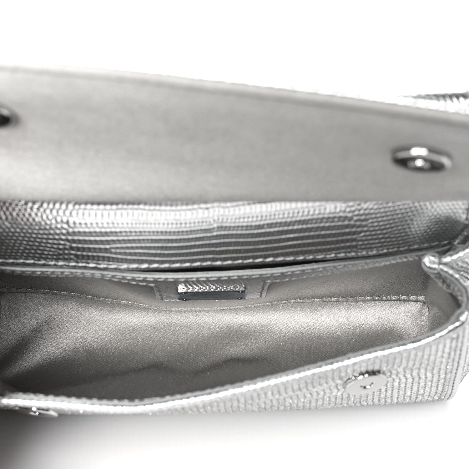 Dolce & Gabbana Crystal Small Miss Sicily Satchel Silver 5 of 10