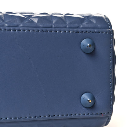 Christian Dior Calfskin Cannage Diamond Small My ABCDior Blue 9 of 18