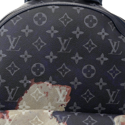 Louis Vuitton Monogram Bleach Discovery Backpack PM Ink Blue 7 of 9