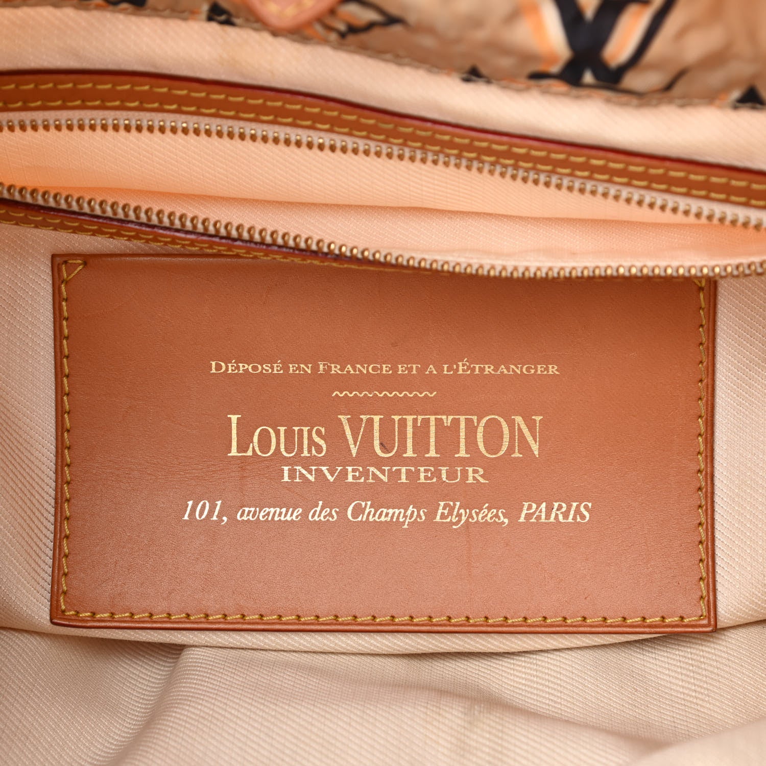 Louis Vuitton Canvas Monogram Cruise Bulles MM Natural 6 of 11