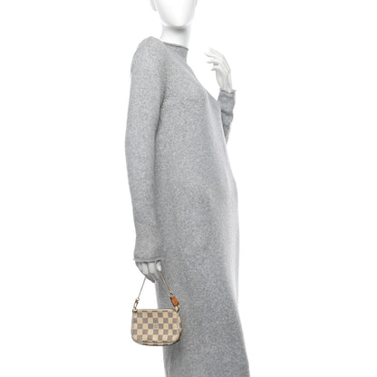 Louis Vuitton Damier Azur Mini Pochette Accessories 3 of 12