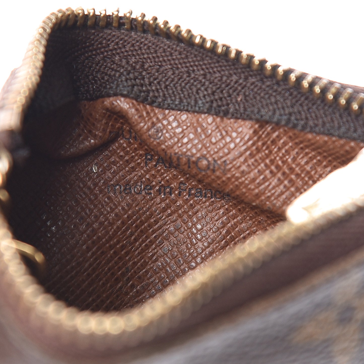 Monogram Key Pouch