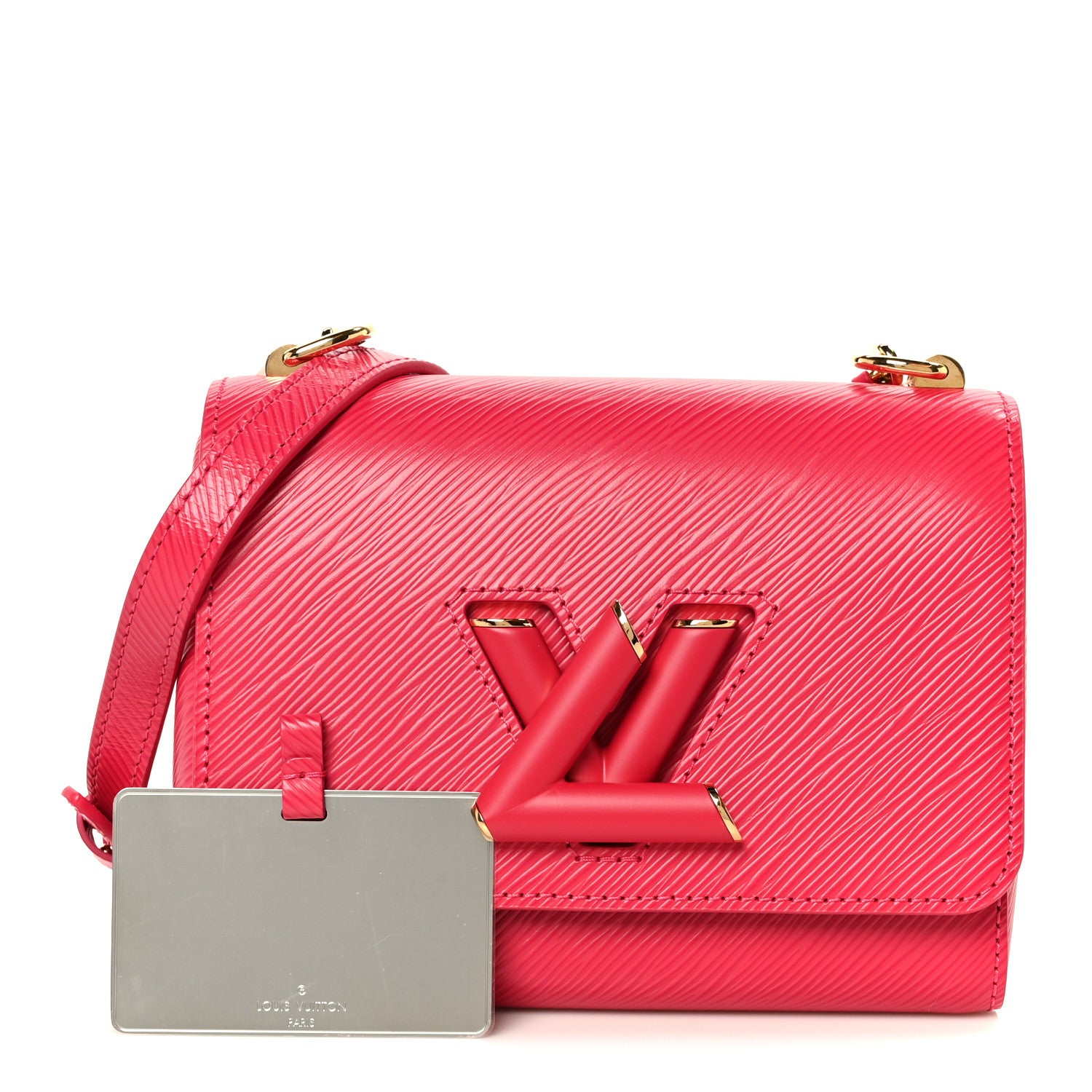 Louis Vuitton Epi Twist Shoulder Bag PM Freesia 3 of 11