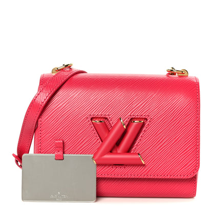 Louis Vuitton Epi Twist Shoulder Bag PM Freesia 3 of 11