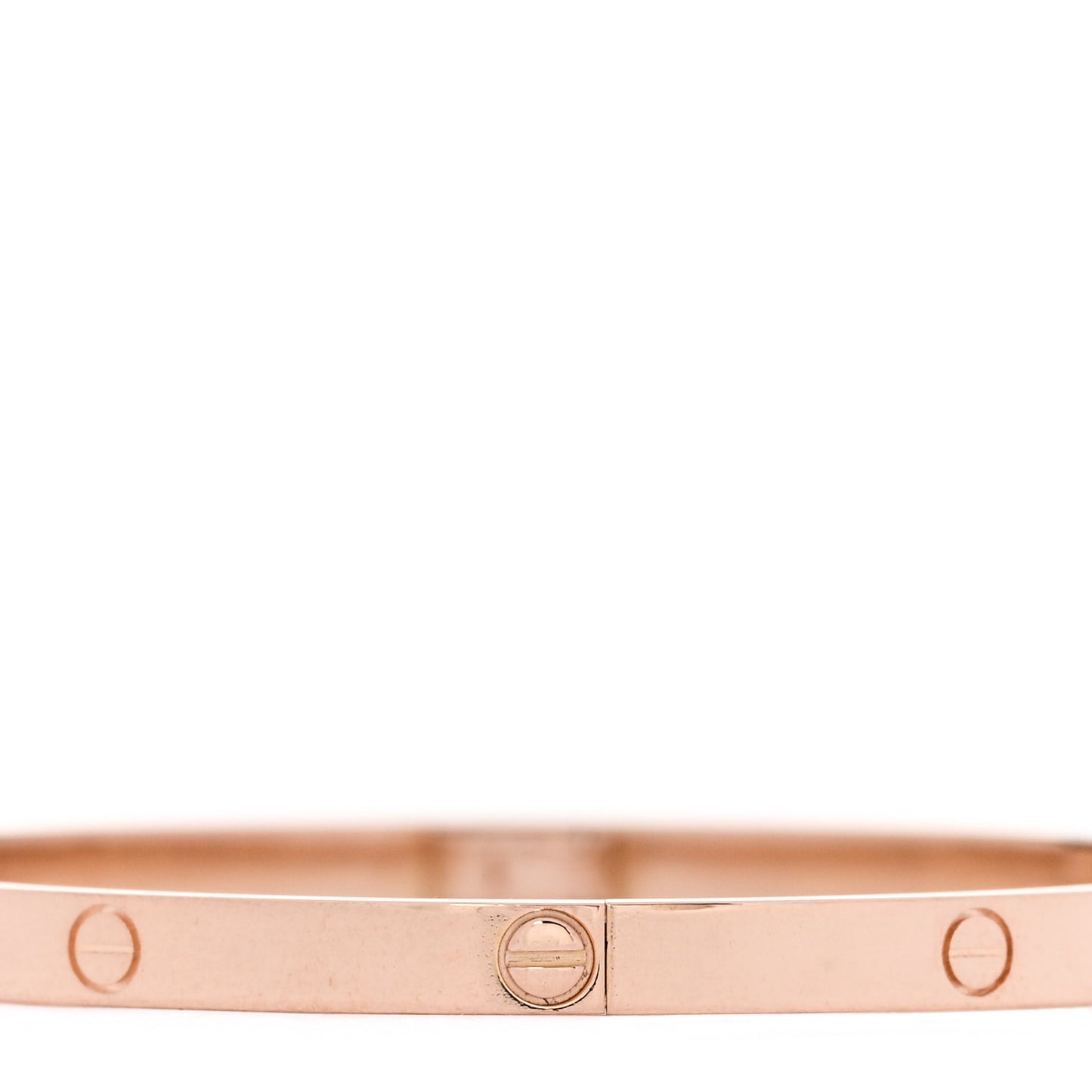 18K Pink Gold Small LOVE Bracelet 17