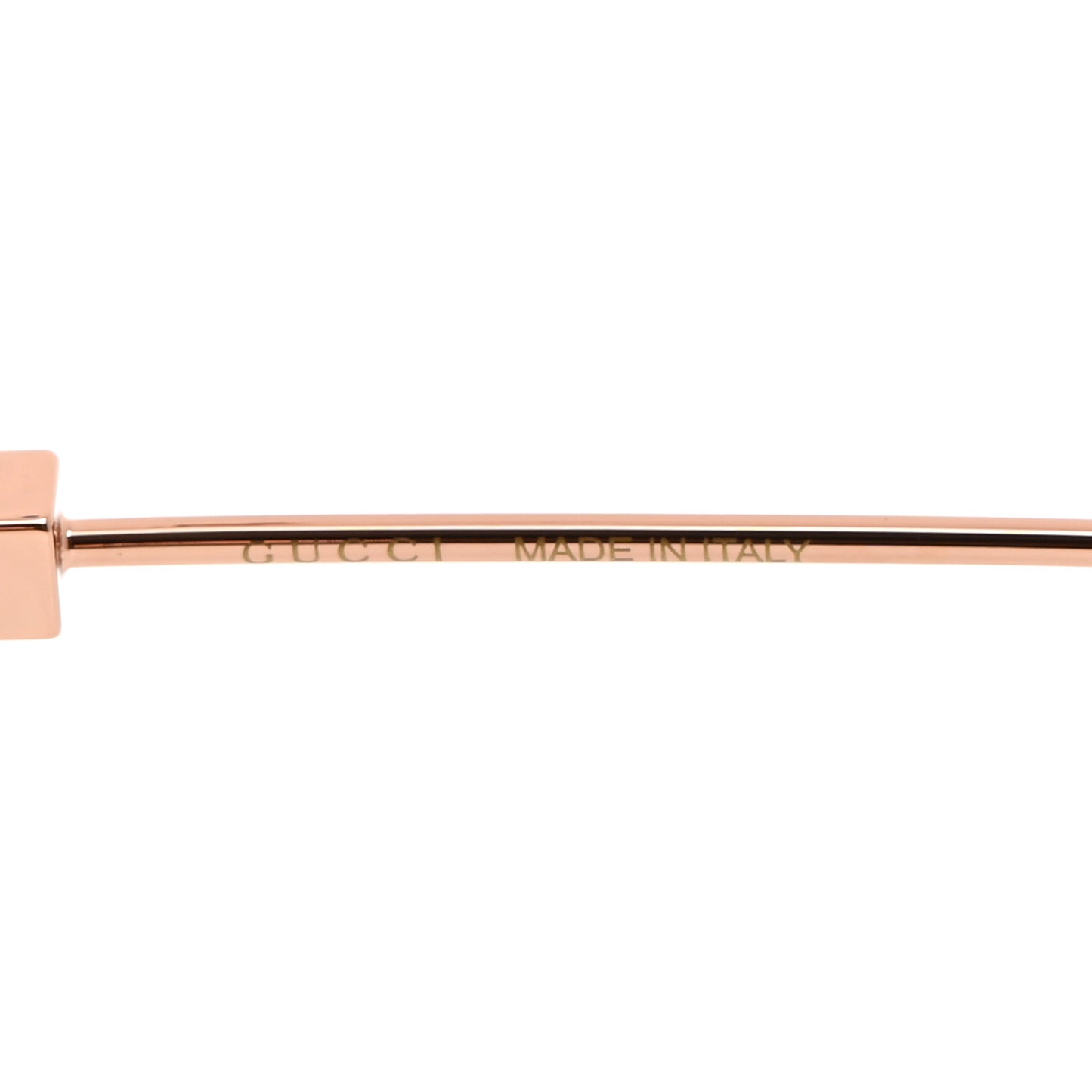 Metal Mask Sunglasses GG1436S Red Gold