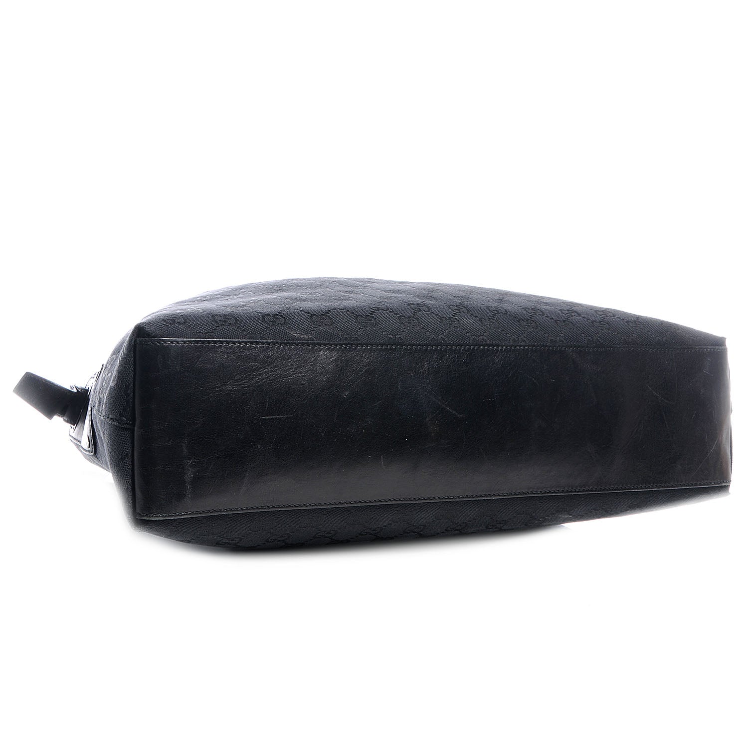 Gucci Monogram Large Shoulder Bag Black 4 of 7