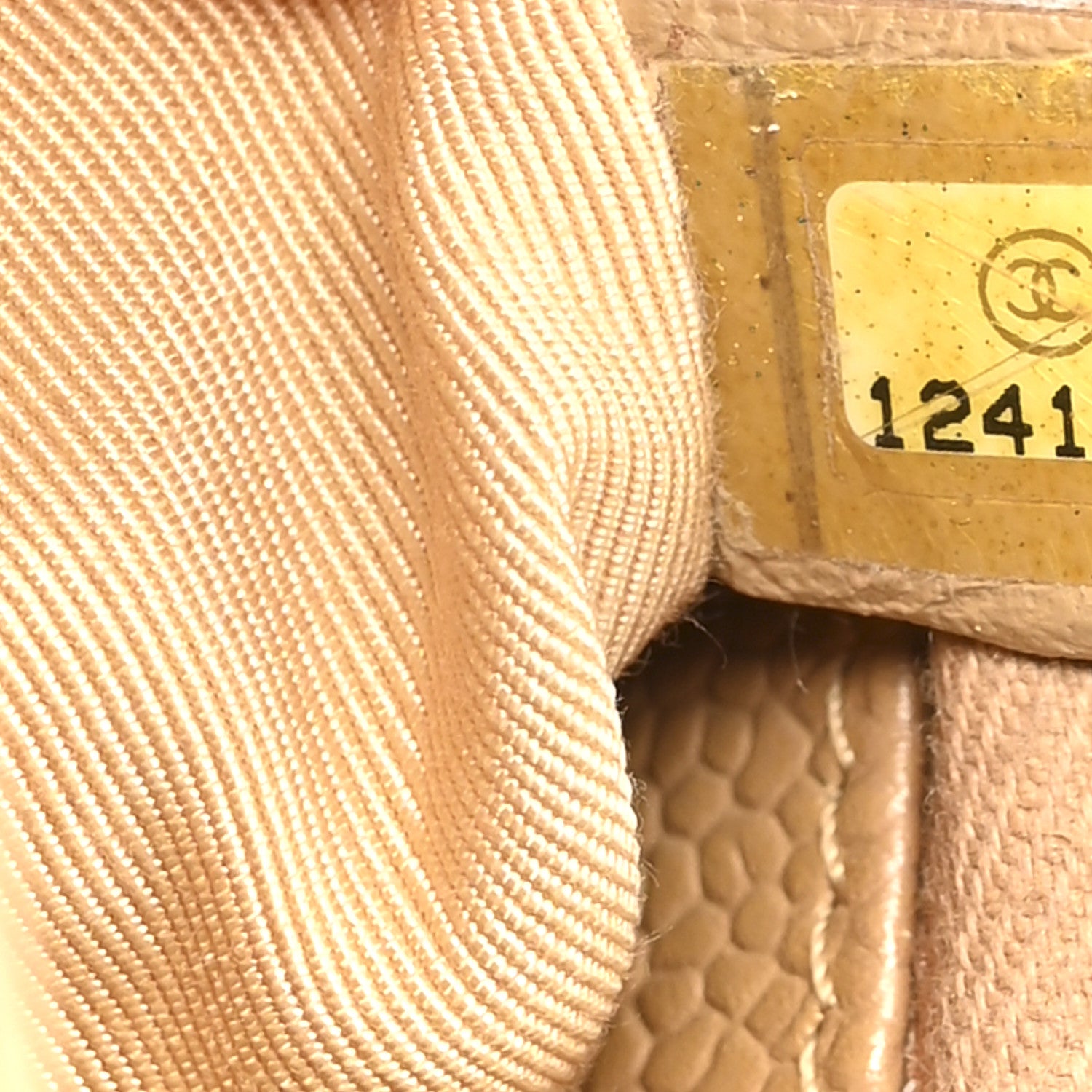 Chanel Caviar Quilted Grand Shopping Tote GST Beige 7 of 10
