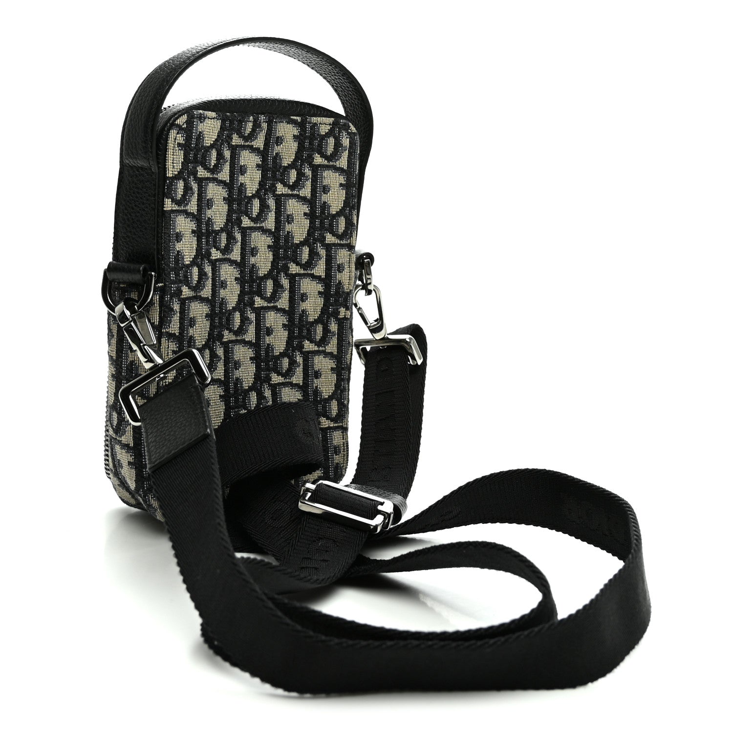Christian Dior Oblique Micro Rider Pouch Blue 3 of 9