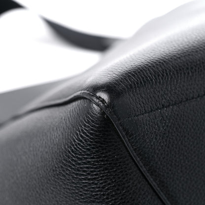 Celine Soft Grained Calfskin Sangle Bucket Bag Black 7 of 13