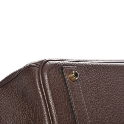 Hermes Togo Birkin 40 Chocolate 25 of 29