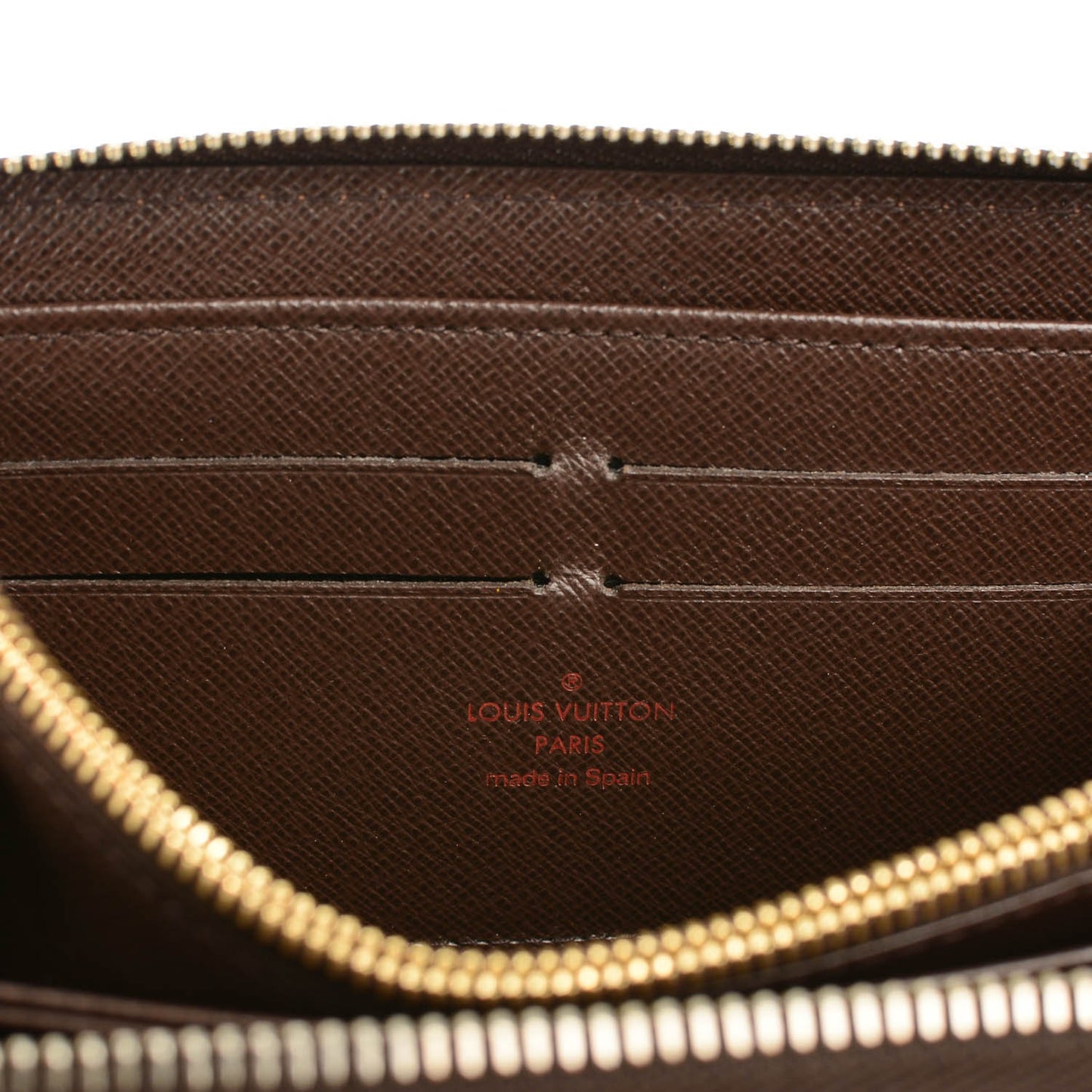 Damier Ebene Zippy Wallet