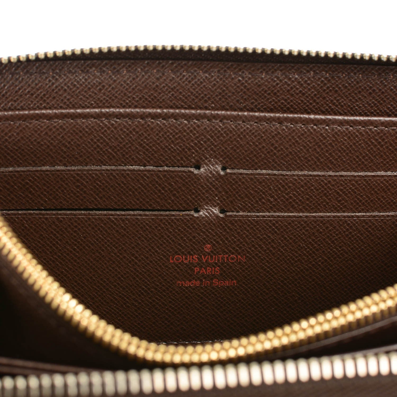 Louis Vuitton Damier Ebene Zippy Wallet 6 of 7