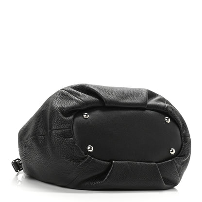 Prada Vitello Daino Hobo Black 4 of 9