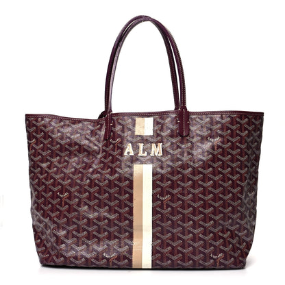 Goyard Goyardine Saint Louis PM Burgundy 3 of 12