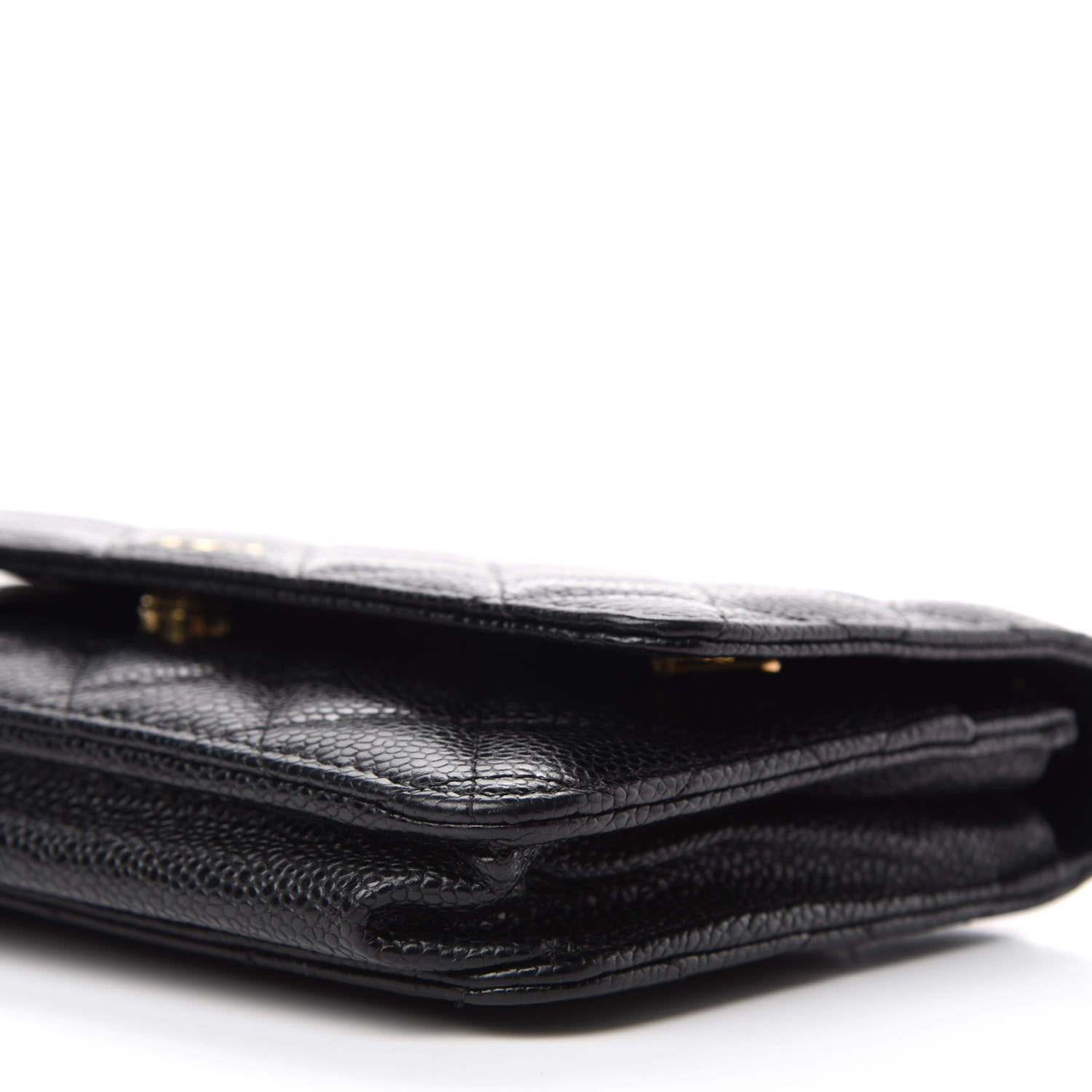 Chanel Caviar Quilted Wallet On Chain WOC Black 7 of 12