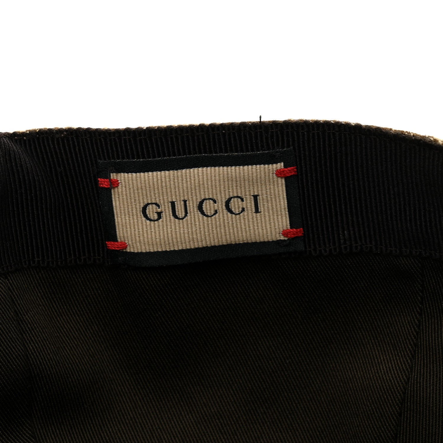Gucci Monogram Web Baseball Hat M Beige Cocoa 8 of 9