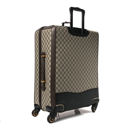 Gucci GG Supreme Monogram Web Medium Savoy Trolley Beige Ebony 2 of 9