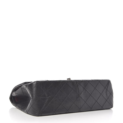 Chanel Aged Calfskin Quilted 2.55 Reissue 226 Flap Black 4 of 10