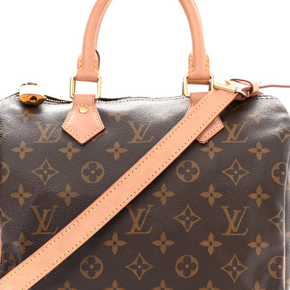 Louis Vuitton Monogram Speedy Bandouliere 25 9 of 16