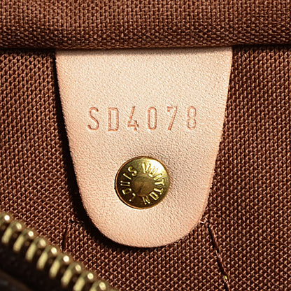 Louis Vuitton Monogram Roses Speedy 30 6 of 7
