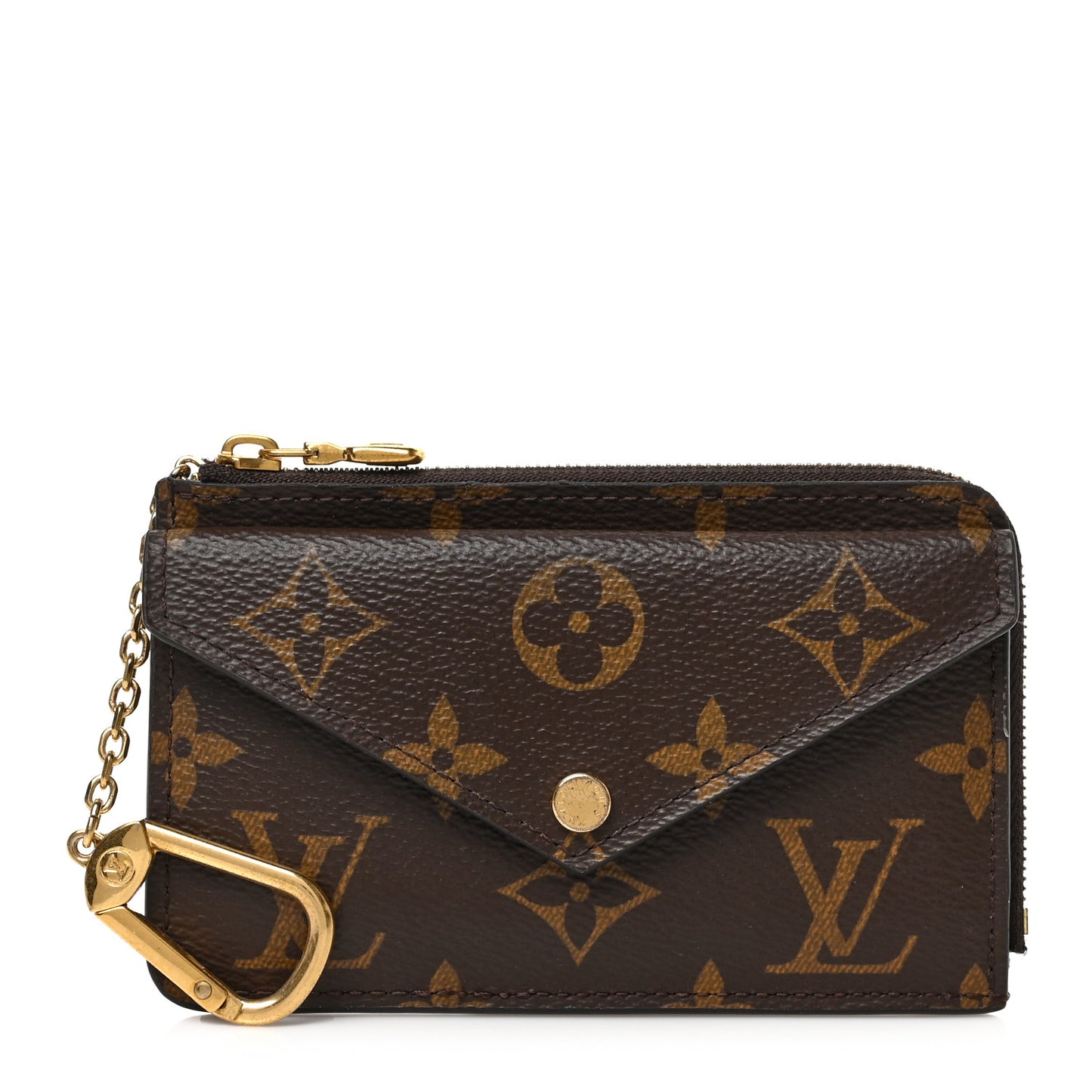Monogram Recto Verso Card Holder Black