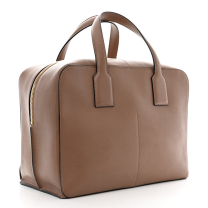 Loewe Calfskin Goya Weekender Bag Brown 3 of 12