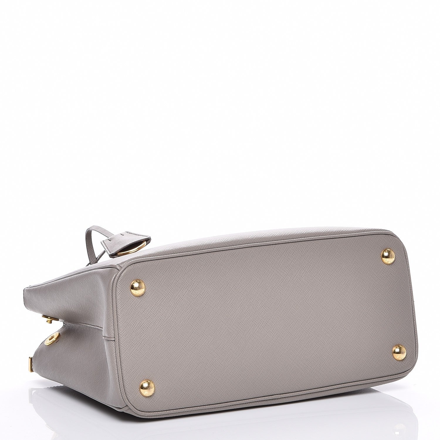 Prada Saffiano Small Galleria Double Zip Tote Argilla 5 of 9