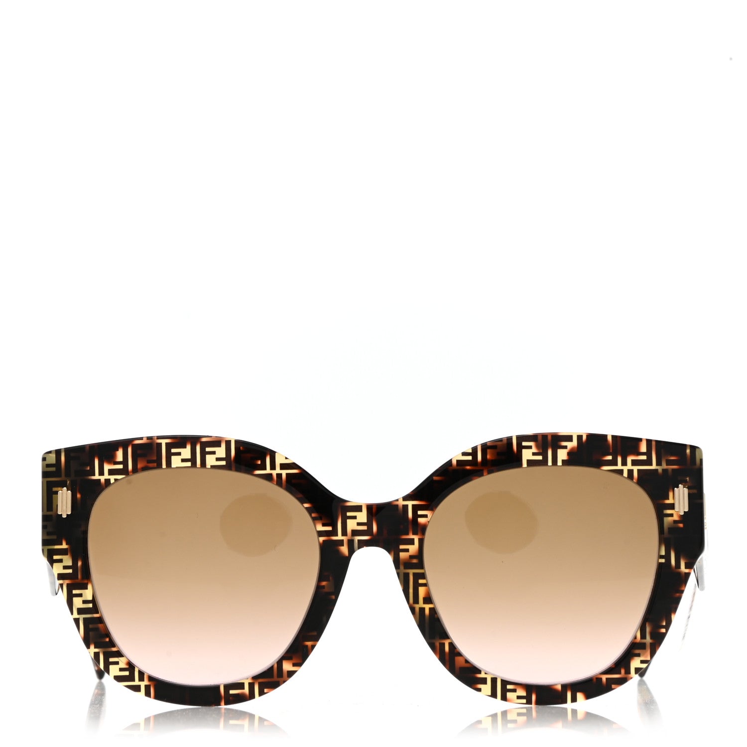 Fendi Acetate FF 53mm Sunglasses 0452/F/S Tortoise 2 of 7