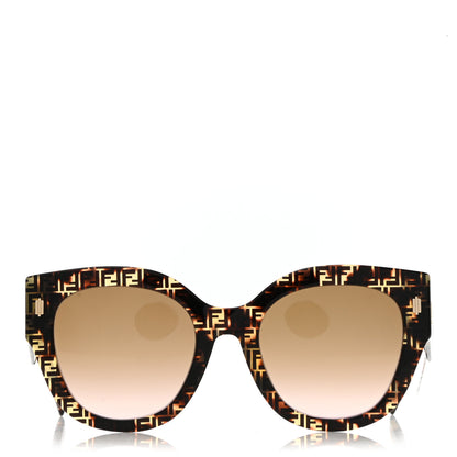 Fendi Acetate FF 53mm Sunglasses 0452/F/S Tortoise 2 of 7