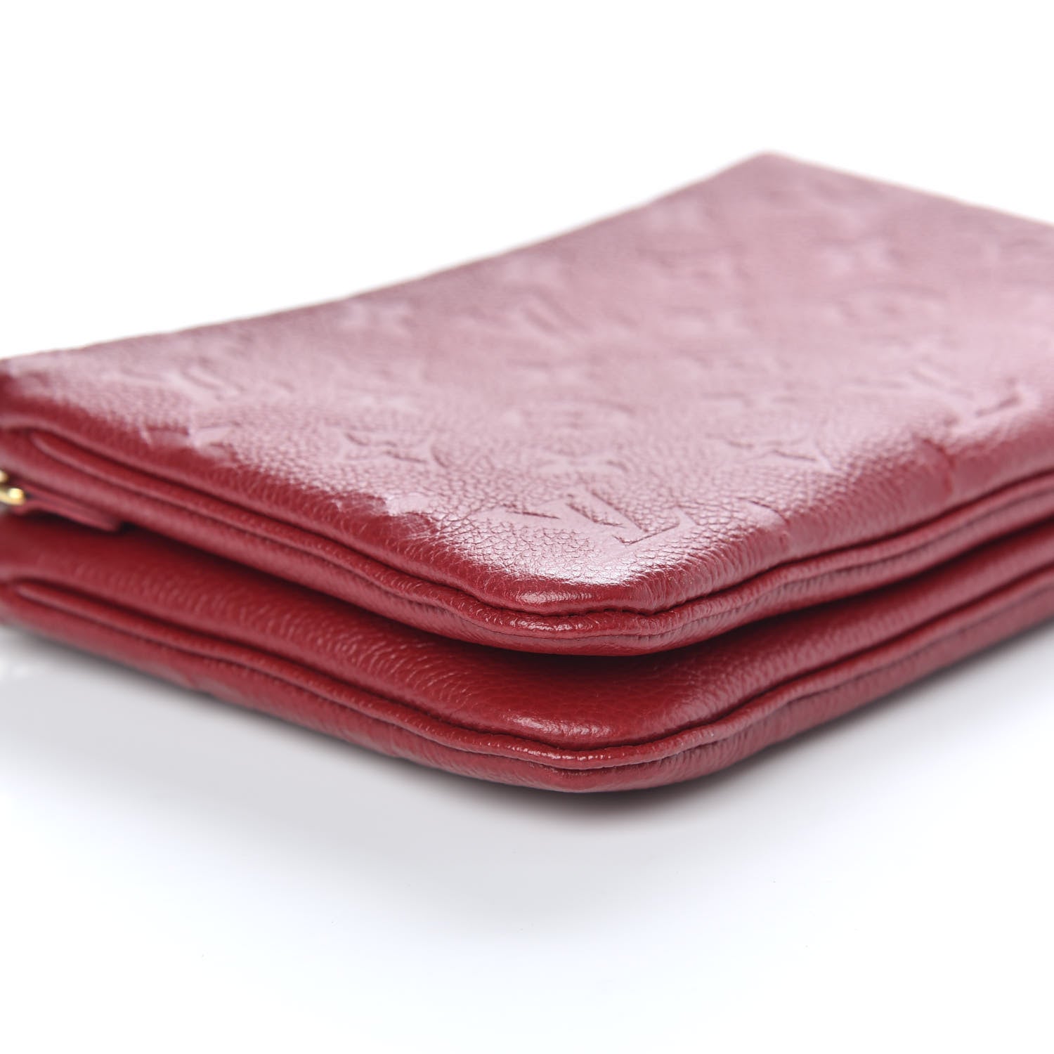 Louis Vuitton Empreinte Double Zip Pochette Cherry Berry 7 of 8