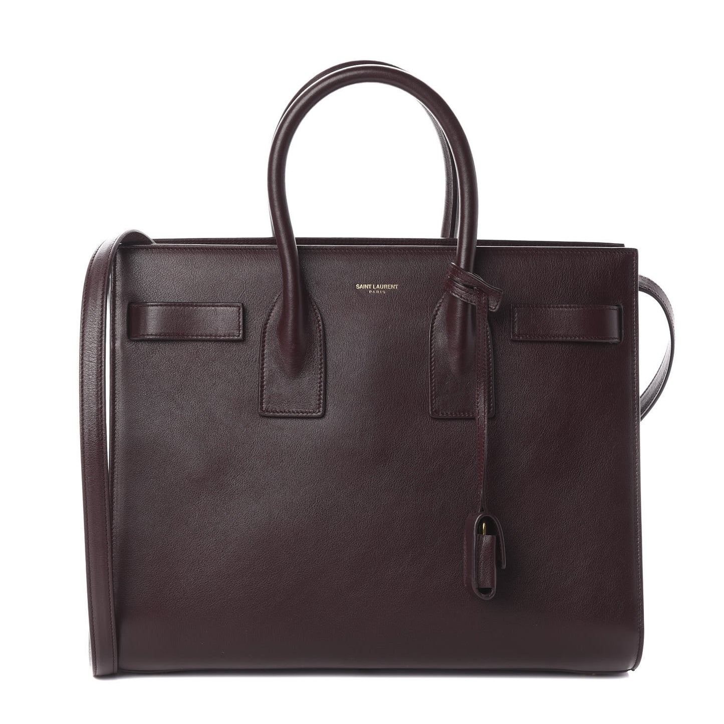 Calfskin Small Sac De Jour Bordeaux