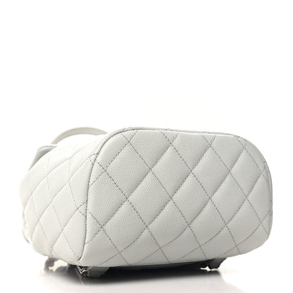 Chanel Caviar Quilted Mini Urban Spirit Backpack Light Blue 4 of 10