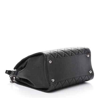 Chanel Caviar Quilted Medium CC Bucket Bag Black 4 of 10